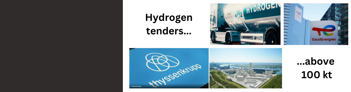 Megjelentek az első, nagyléptékű hidrogénbeszerzési tenderek